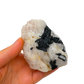 Rose Quartz with Black Tourmaline from Brazil, alternate view