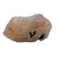 Rose Quartz with Black Tourmaline from Brazil, alternate view