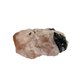 Rose Quartz with Black Tourmaline from Brazil, alternate view