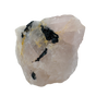 Rose Quartz with Black Tourmaline | Brazil