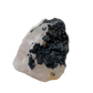Rose Quartz with Black Tourmaline from Brazil, alternate view