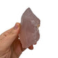 Full profile of Grade AAA Rose Quartz specimen ready to ship from Beyond Bohemian