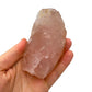 Full profile of Grade AAA Rose Quartz specimen ready to ship from Beyond Bohemian
