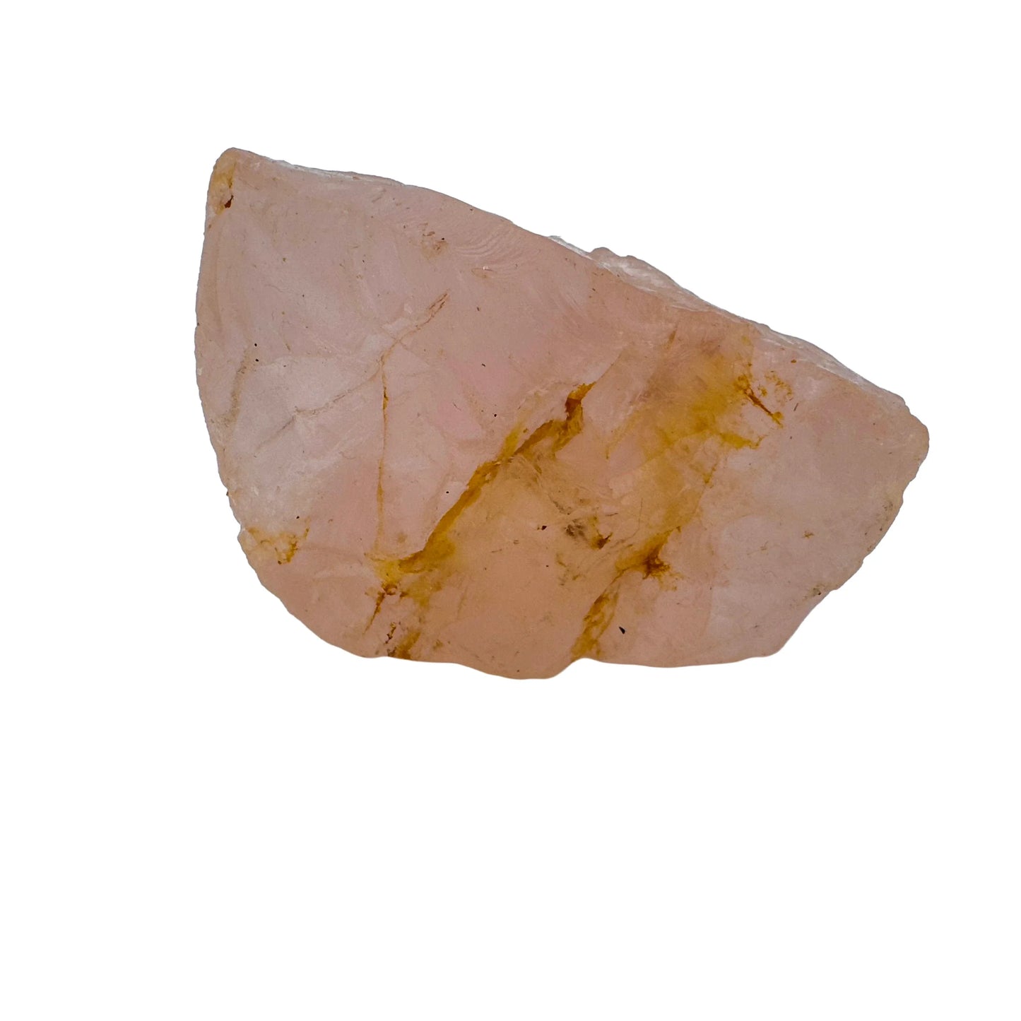Size comparison with one Rose Quartz specimen for scale, sourced from Alaotra-Mangoro, Madagascar.