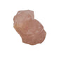 Underside detail of pink Rose Quartz specimen, sourced from Alaotra-Mangoro, Madagascar.