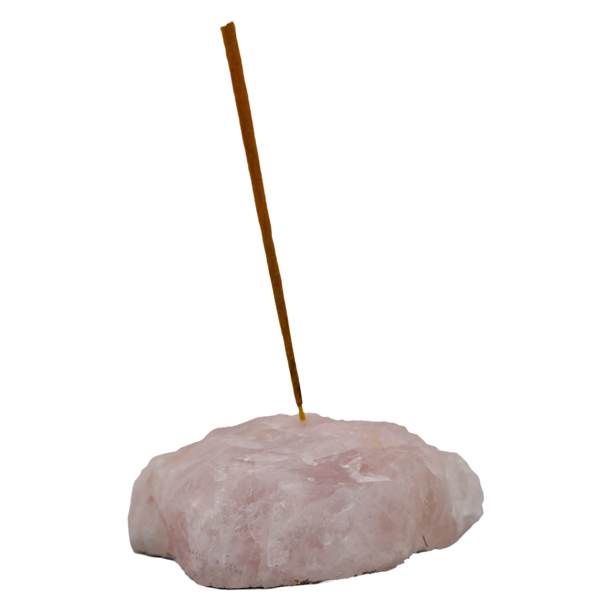 Rose Quartz Incense Holder, A grade, from Minas Gerais, Brazil, third view