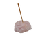 Polished Rose Quartz incense holder from Brazil, alternate view