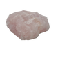 Polished Rose Quartz incense holder from Minas Gerais, Brazil, pink stone with a centre hole for a stick of incense