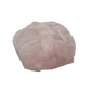 Polished Rose Quartz incense holder from Brazil, alternate view
