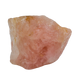 A grade Rose Quartz raw crystal from South Dakota, pink piece