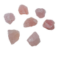 AA Rose Quartz raw stone from Namibia, pink piece