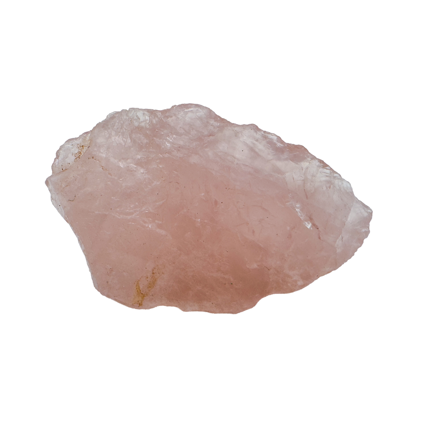 AA Rose Quartz raw stone from Namibia, pink piece