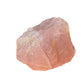 Natural surface of Rose Quartz specimen, from Madagascar.