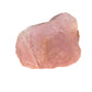 Reverse angle of Rose Quartz specimen, showing tight grain, sourced from Alaotra-Mangoro, Madagascar.