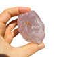 Full profile of Grade AAA Rose Quartz specimen ready to ship from Beyond Bohemian