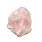 Back view of Grade AA Rose Quartz specimen showing natural surface