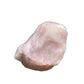 Detail shot of Grade AA Rose Quartz specimen under natural light