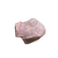 Top angle of Rose Quartz specimen, showing tight grain.