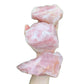 Full profile of Grade AA Rose Quartz raw ready to ship from Beyond Bohemian