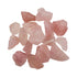 Rose Quartz Raw Stones to support Anxiety Relief, Calm & Emotional Healing — pink rough natural, A grade directly from Namibia