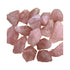 Raw Rose Quartz Crystals traditionally associated with Anxiety Relief, Calm & Emotional Healing — pink rough, AA grade from Brazil