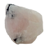Close detail of black schorl blades in the blocky pink form, 212 g