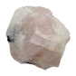 Second face of the blocky pink form, 212 g with more tourmaline through the pink
