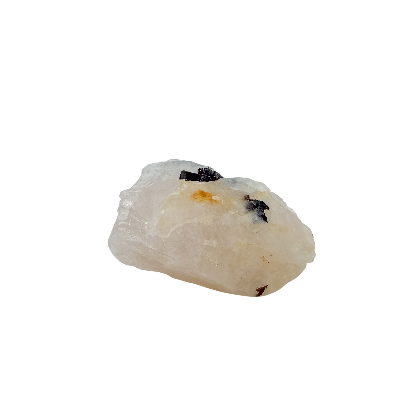 Second face of the even pink body, 128 g with more tourmaline through the pink