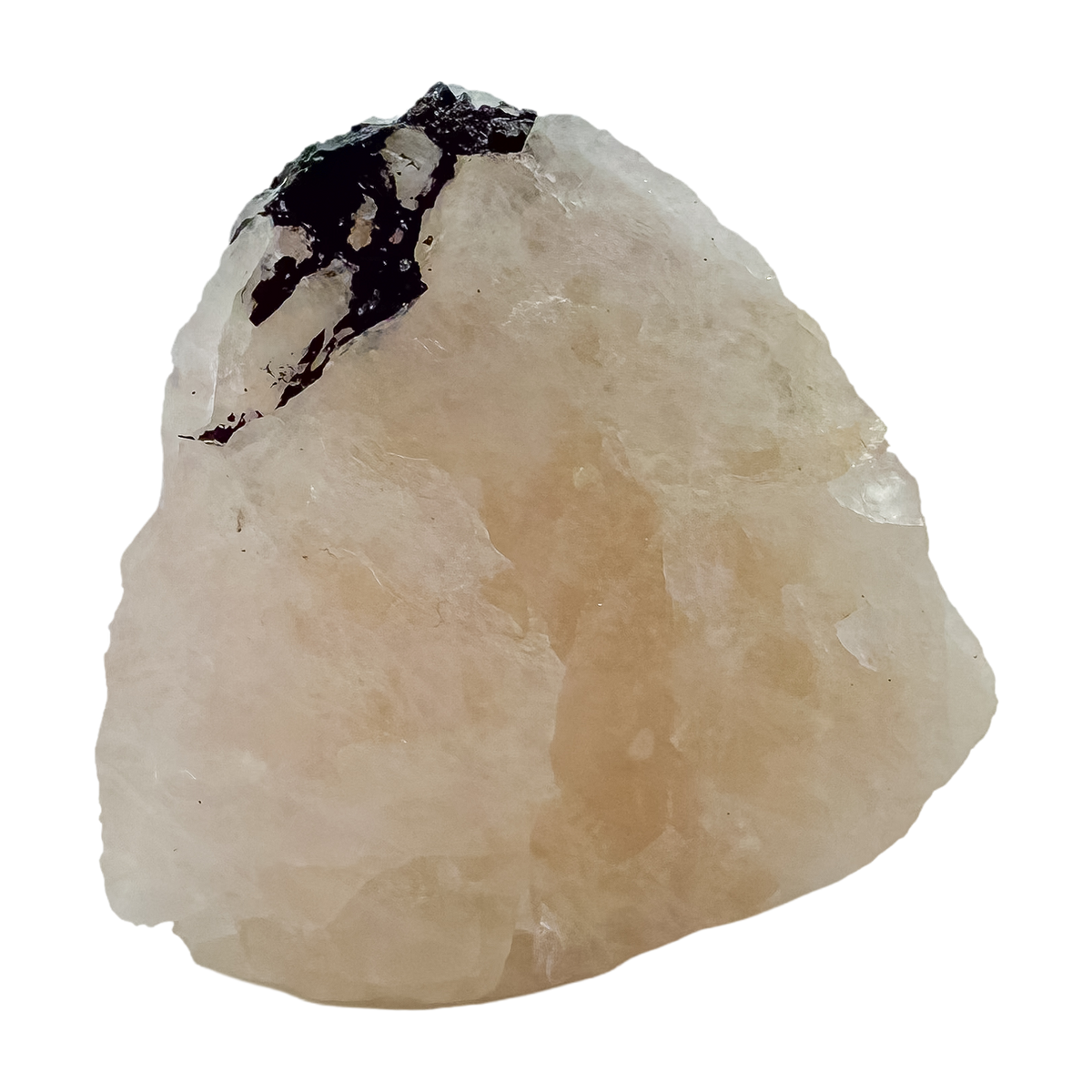 Alternate view of the deep pink chunk, 1.83 inches across