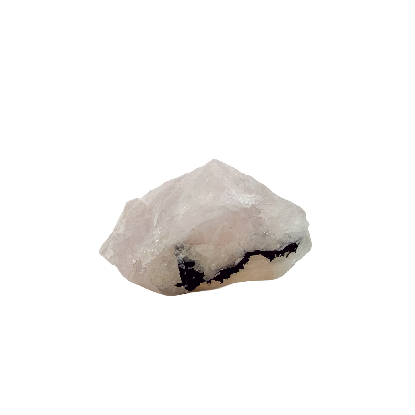 Close view of tourmaline crossing the classic pink form, 1.73 inches wide