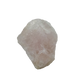 Side-on view of the wide pink face, tourmaline running through 224 g of quartz