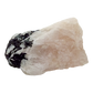 Edge elevation of the broad pink slab, 276 g from Brazil
