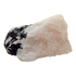 Edge elevation of the broad pink slab, 276 g from Brazil