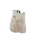 The large pink block tilted to catch light, 2.03 inches wide