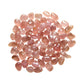 Rose Quartz tumbled stones, AAA grade, Brazil origin, hero view.