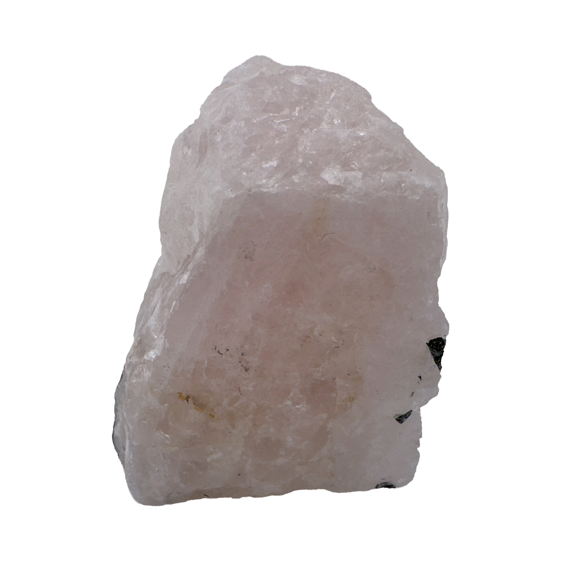 Rose Quartz with Black Tourmaline - Minas Gerais, Brazil