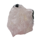 Rose Quartz with Black Tourmaline Brazil — detail view 3