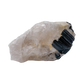 Rose Quartz with Black Tourmaline Brazil — detail view 6