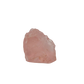 Collector grade Rose Quartz raw crystal specimen from Alaotra-Mangoro, Madagascar, uncut blush pink stone