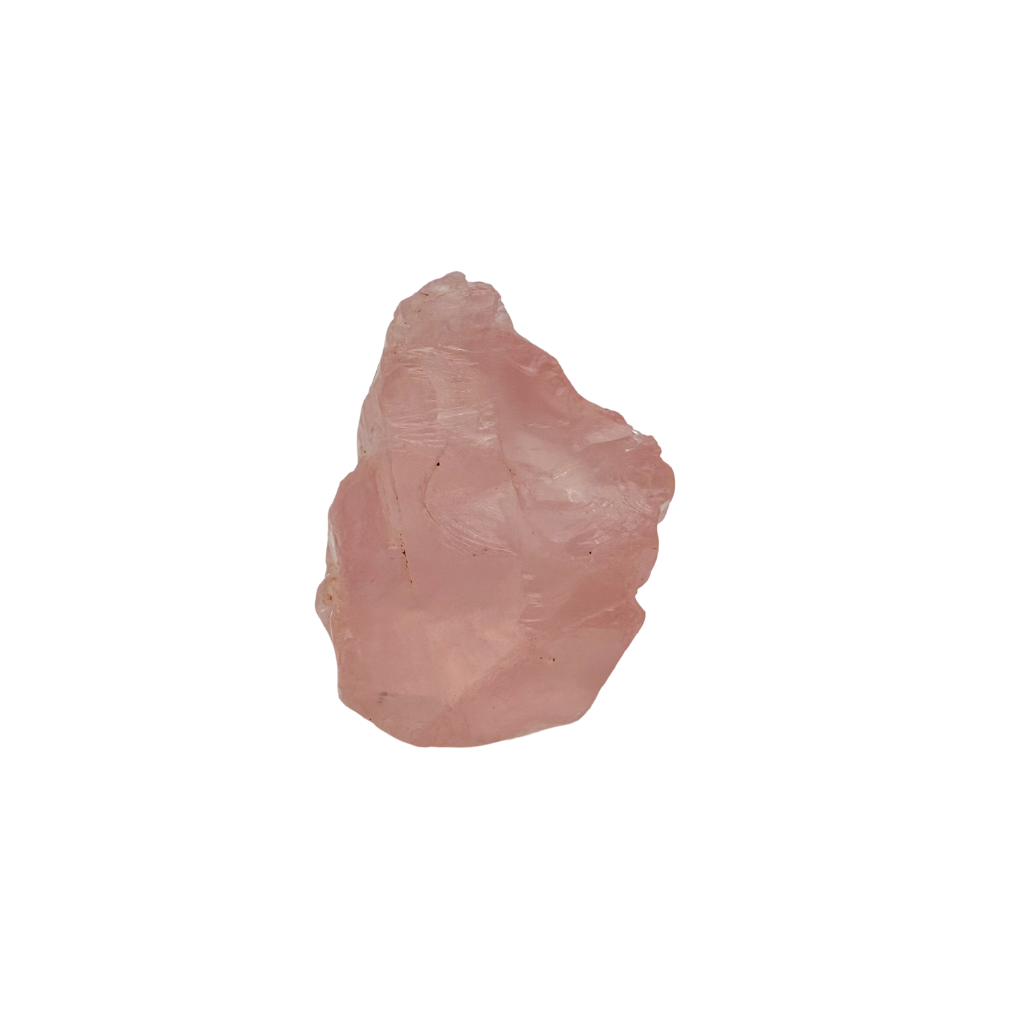 Rose Quartz collector specimen from Madagascar, alternate view
