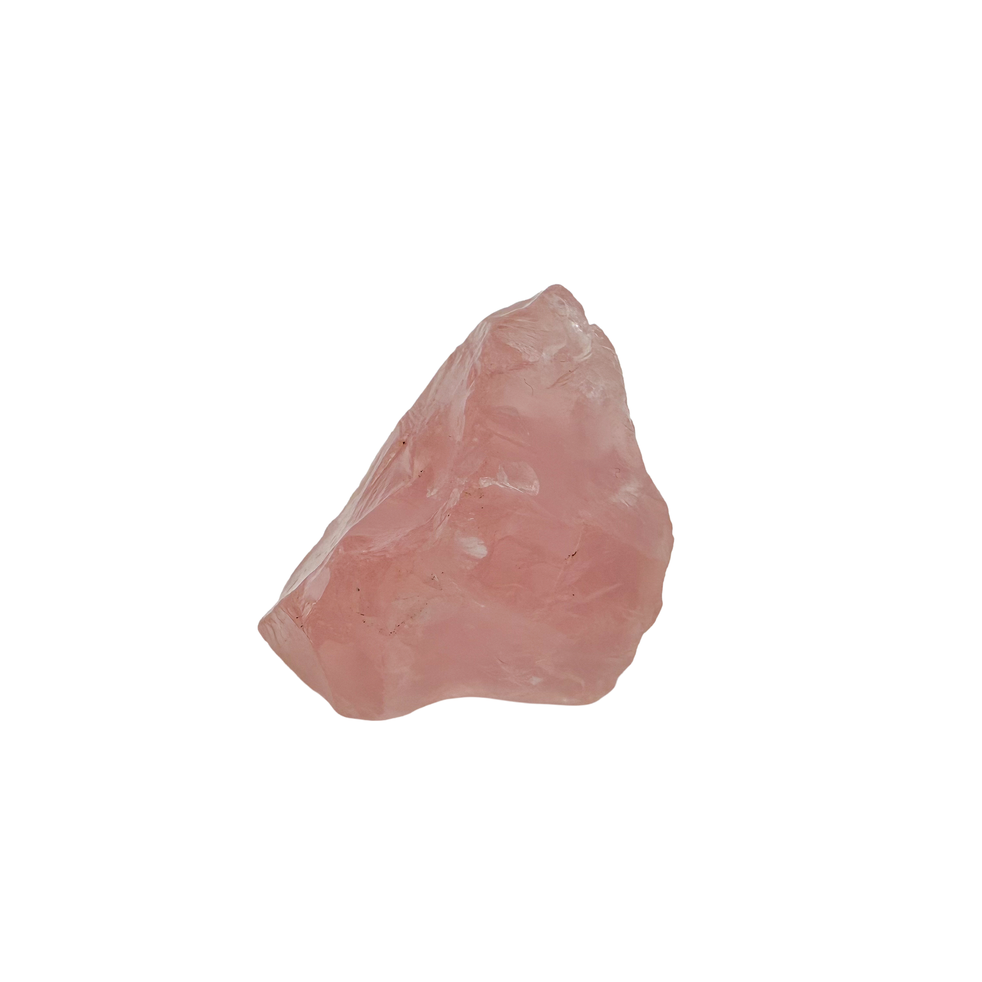Rose Quartz collector specimen from Madagascar, alternate view