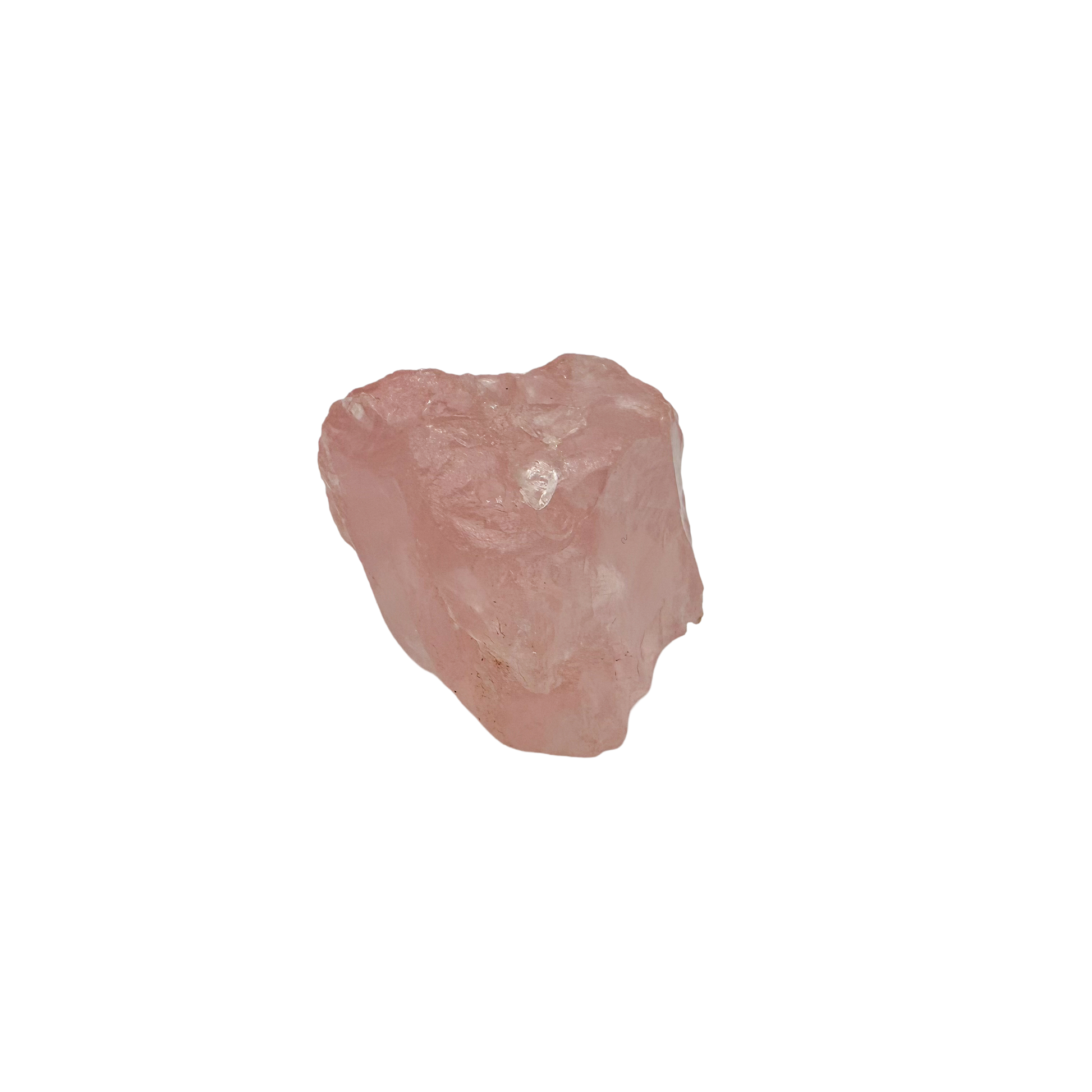 Rose Quartz collector specimen from Madagascar, alternate view