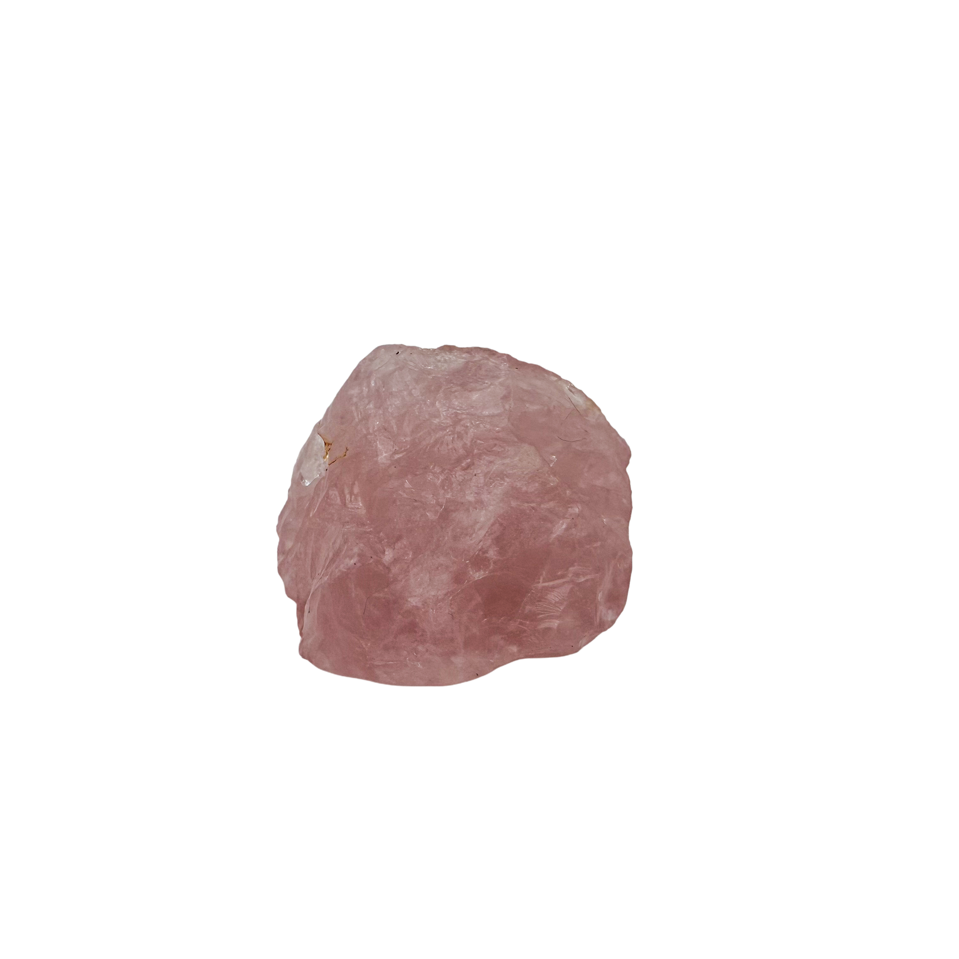 Rose Quartz collector specimen from Madagascar, alternate view