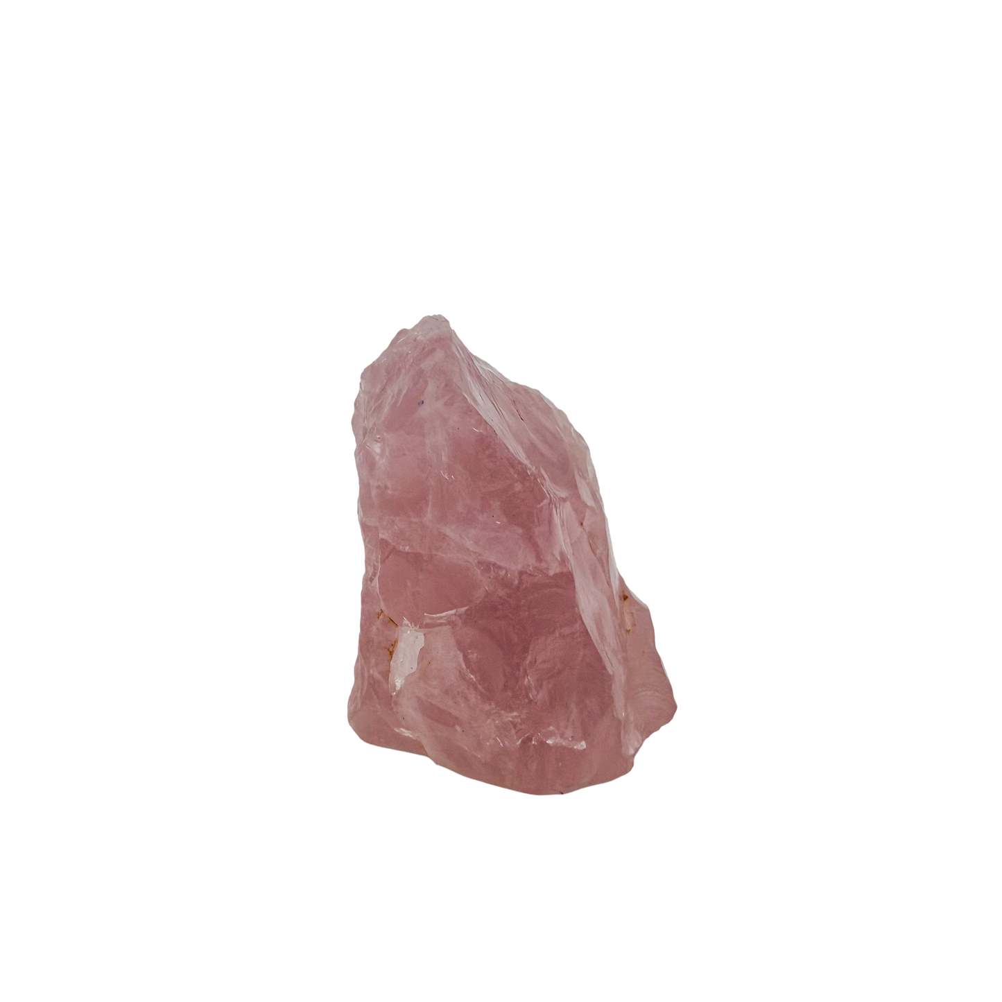 Rose Quartz collector specimen from Madagascar, alternate view