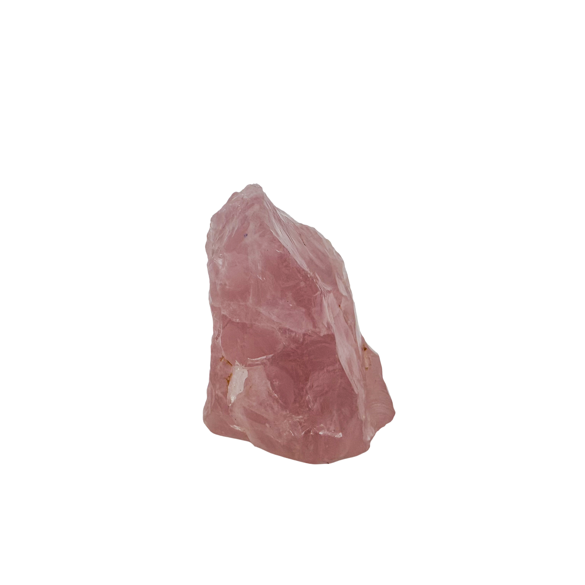 Rose Quartz collector specimen from Madagascar, alternate view