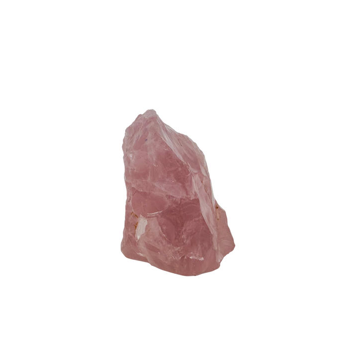 Rose Quartz collector specimen from Madagascar, alternate view