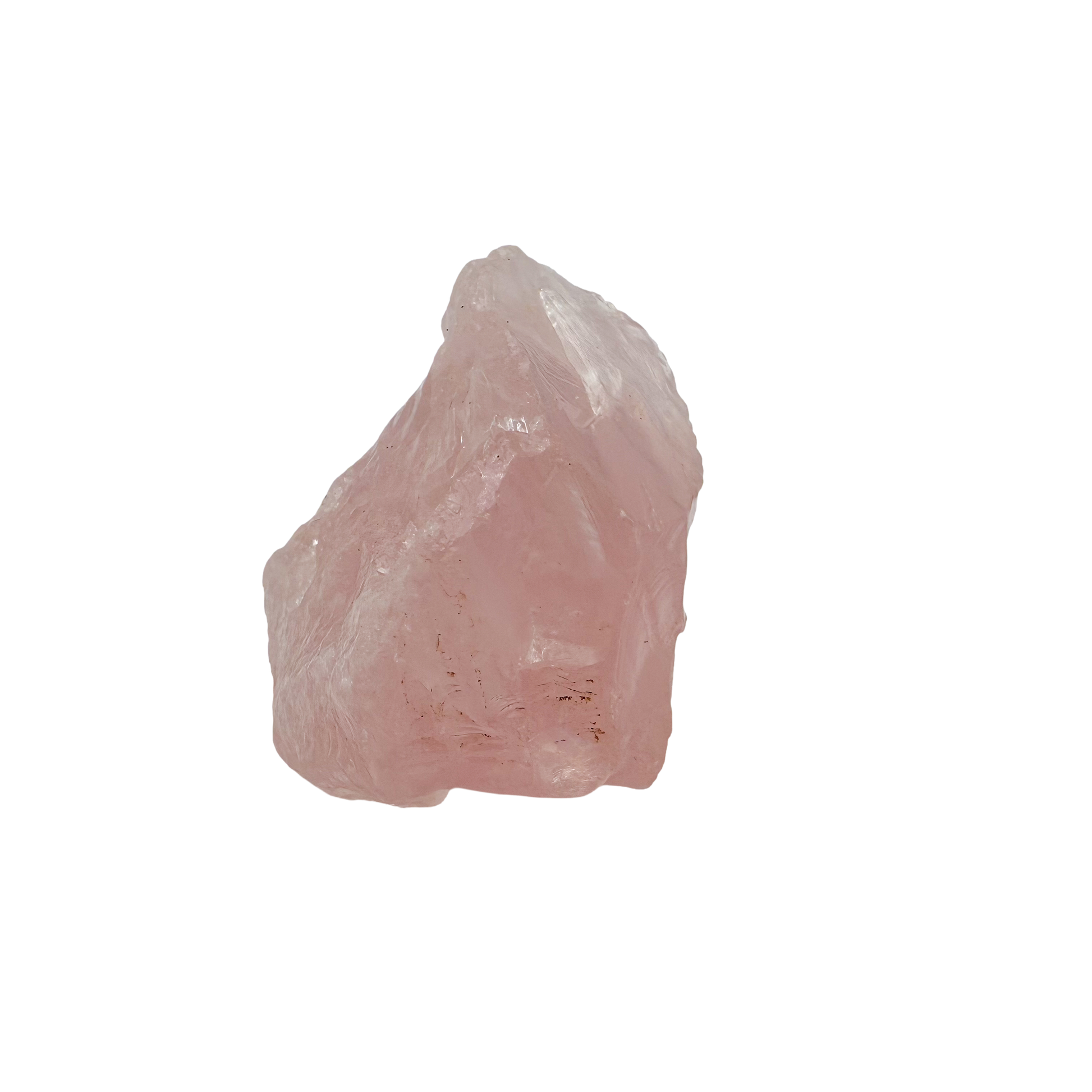 Rose Quartz collector specimen from Madagascar, alternate view