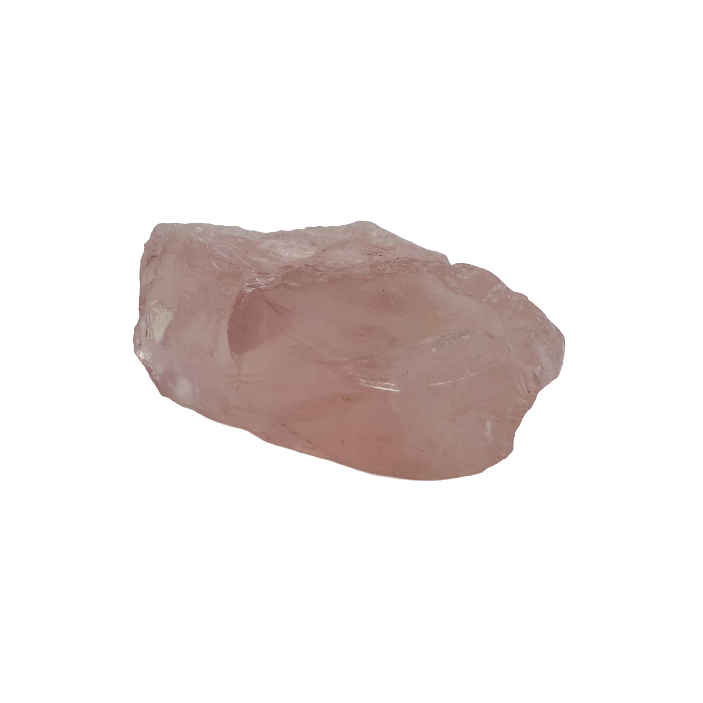 Rose Quartz collector specimen from Madagascar, alternate view