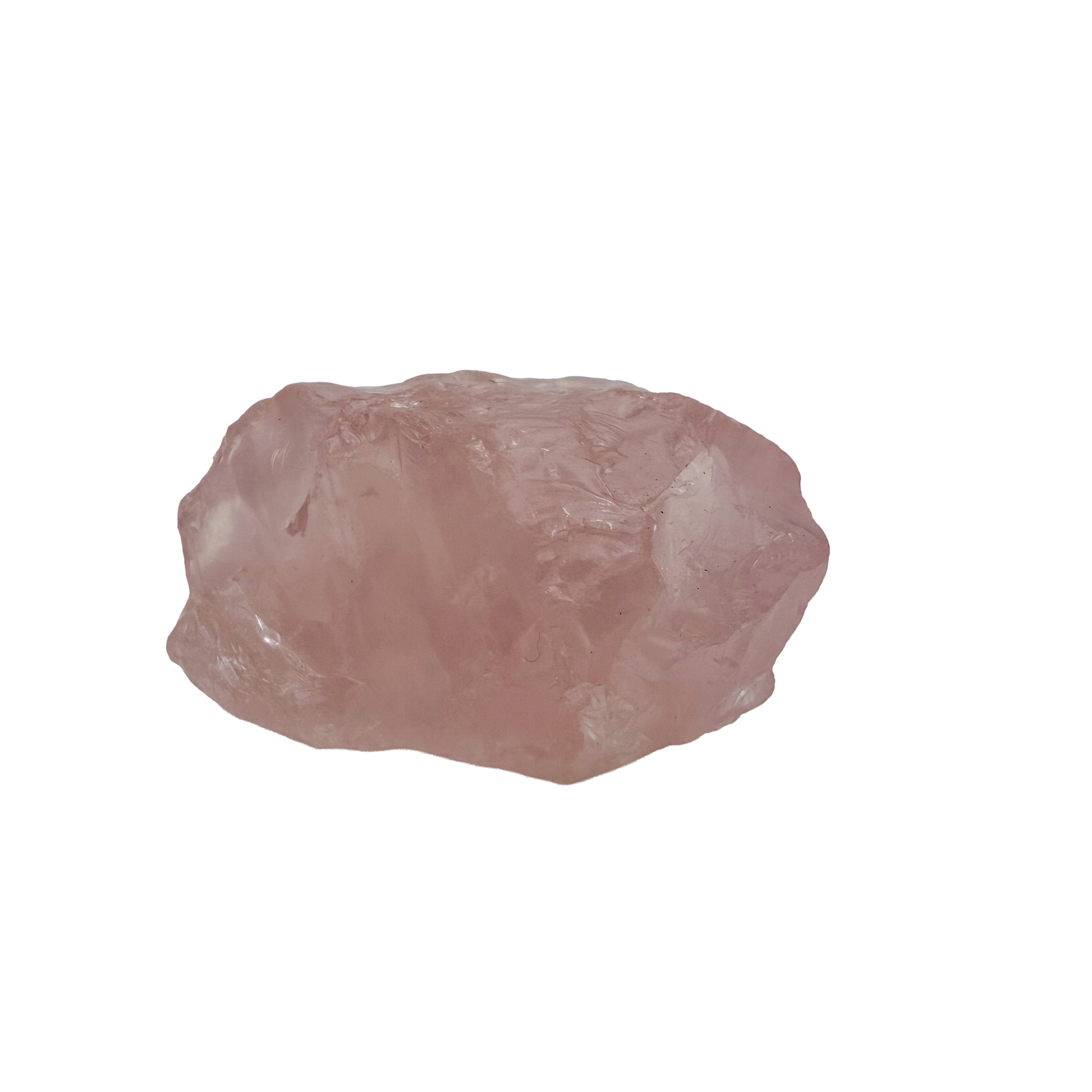 Rose Quartz collector specimen from Madagascar, alternate view