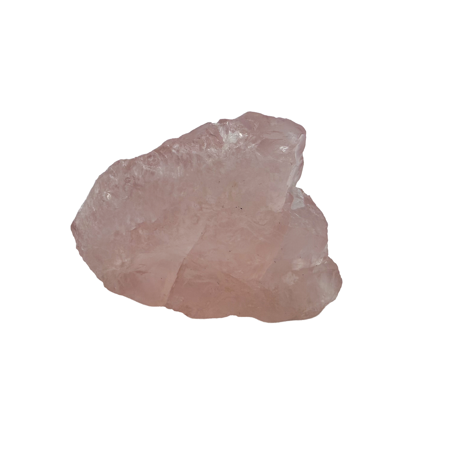 Rose Quartz collector specimen from Madagascar, alternate view